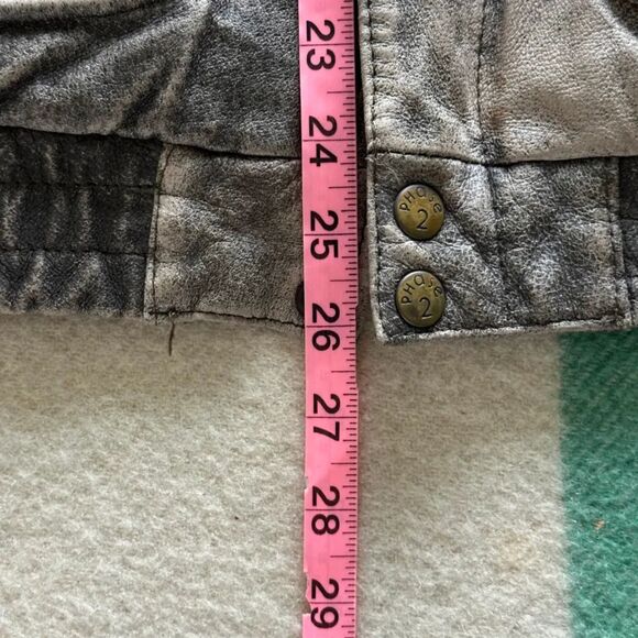 Vintage Phase 2 Flying Tigers WWII Leather Aviator Bomber Jacket Size 42 - Picture 7 of 7